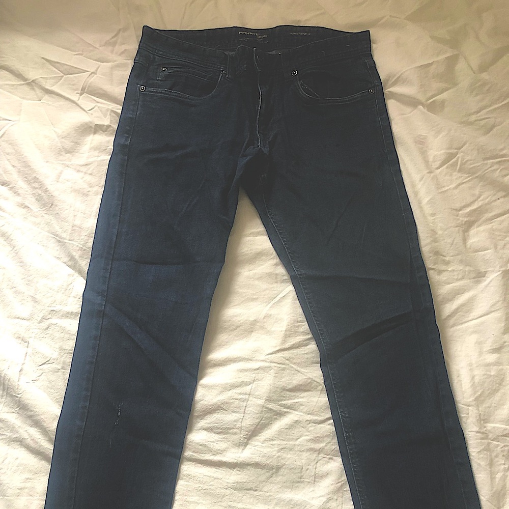 Private Members navy blue jeans